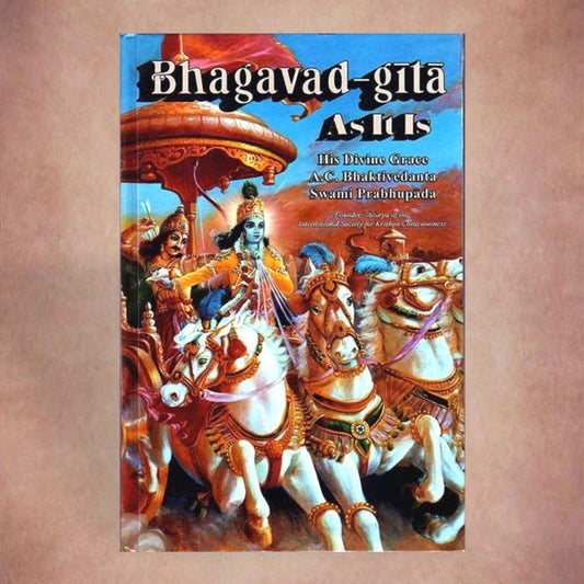Bhagavad Gita As It Is - English (Original 1972 Macmillan Edition) By His Divine Grace A.C. Bhaktivedanta Swami Prabhupada (Hardcover)